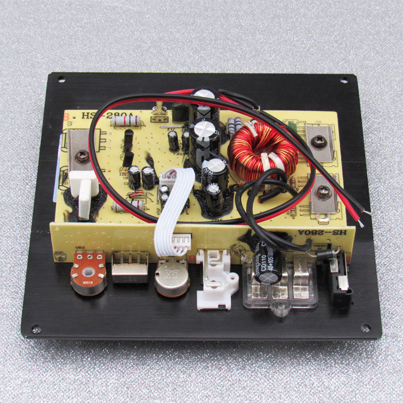 车载功放板12v汽车低音炮音响改装大功率重低音音箱主板6/8/10寸