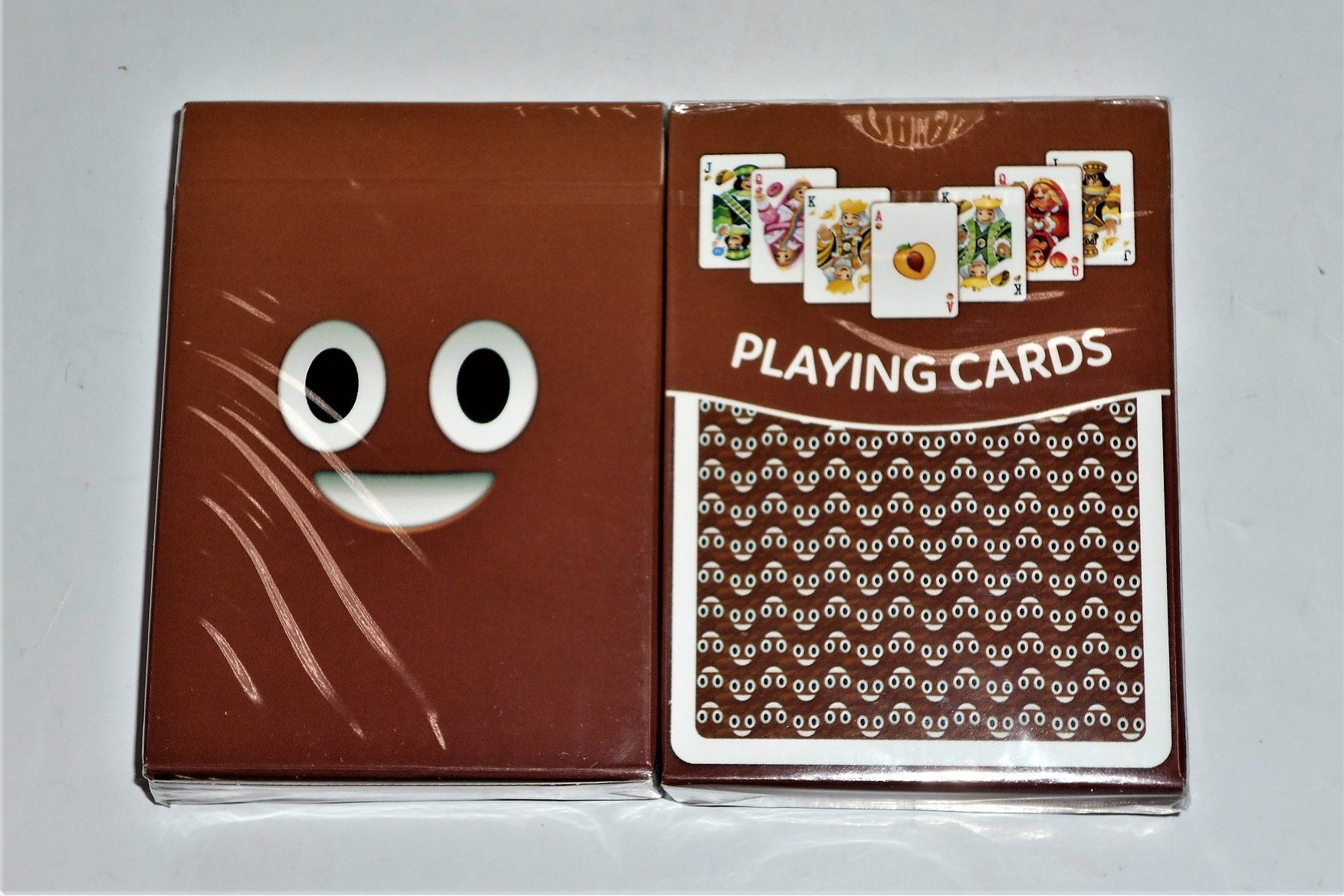 美国原装进口poopemoji便便表情收藏花切克牌扑克