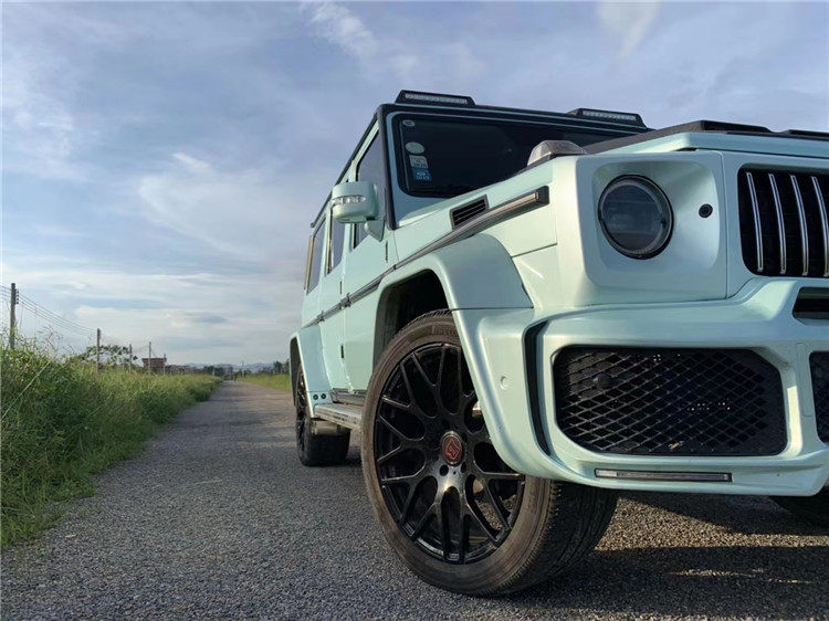 奔驰w463g500g63g350d改装新款巴博斯大包包围汽车包围