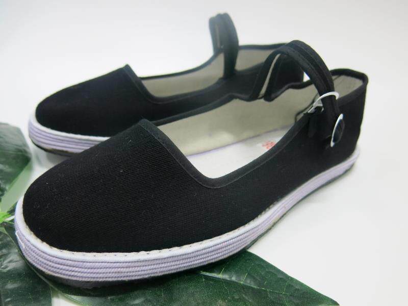 爱军女式白边布厚底乡村一代解放话剧鞋子红军帆布鞋