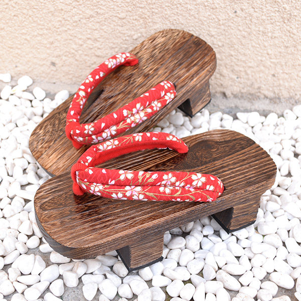 木屐中式偏洞二齿女款cos汉服中国国风日式人字拖