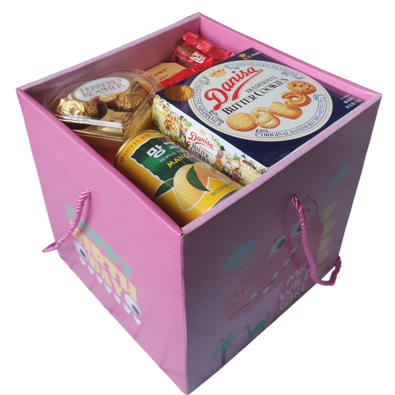 宝宝一周岁生日回礼礼盒十岁大人寿宴男孩儿童满月伴手礼成品套装