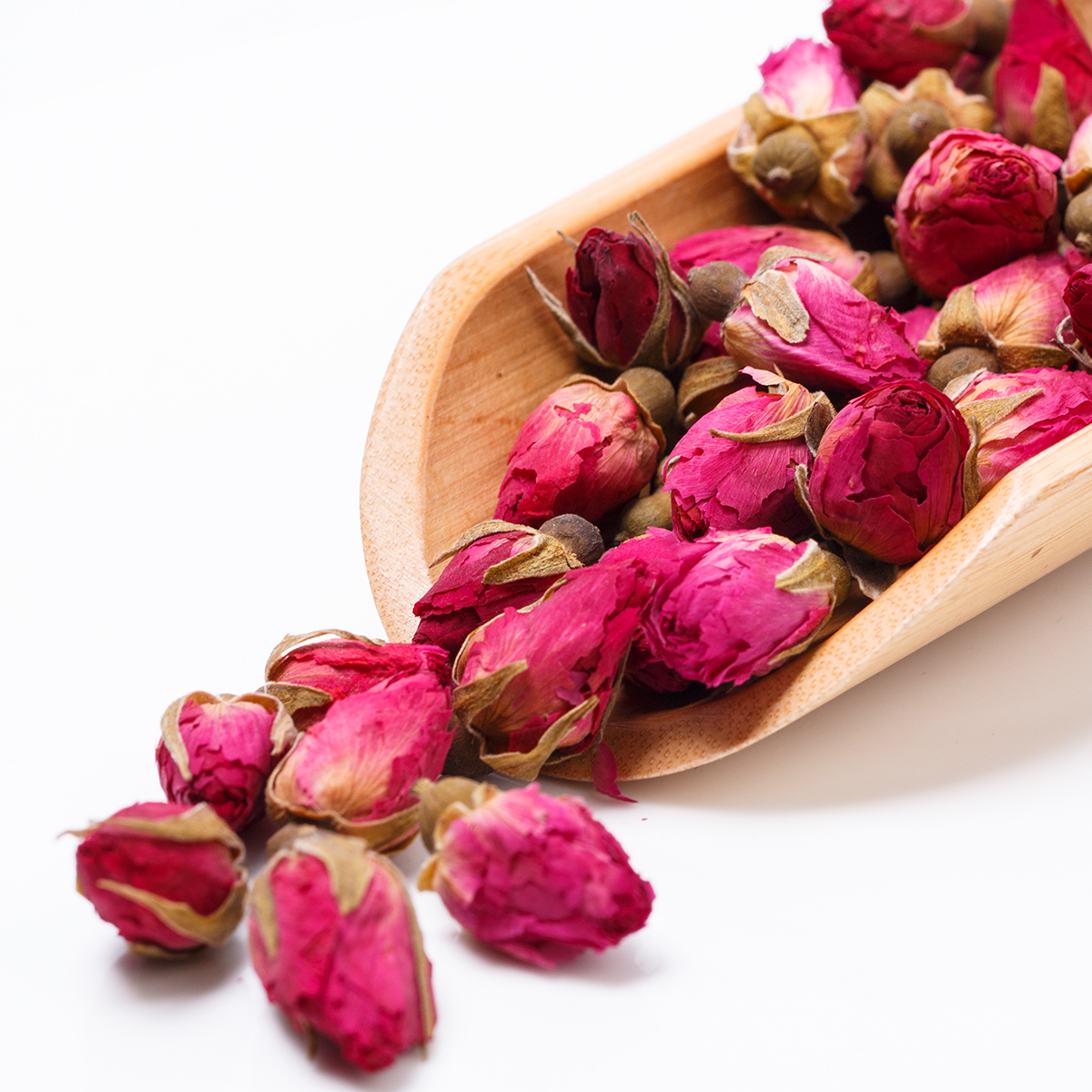 金唐 平阴玫瑰花茶 干玫瑰花冠茶重瓣花瓣食用花泡茶特产级花茶