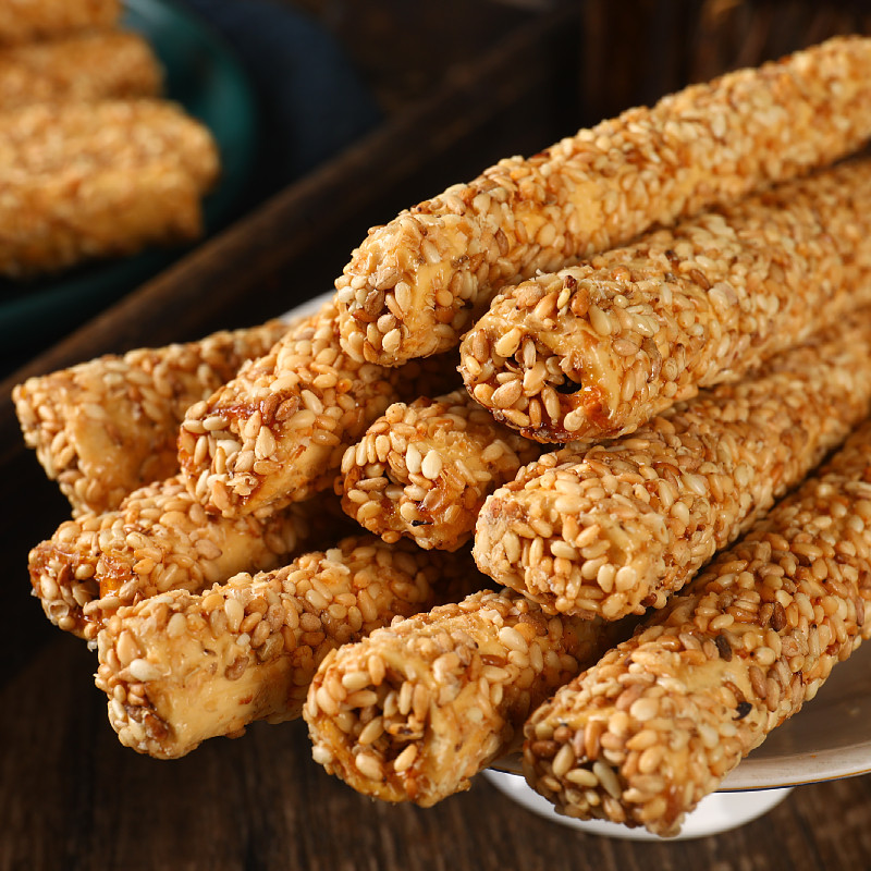 芝麻重庆特产江津芝麻官220g袋装麻糖老式麦芽糖传统糖果