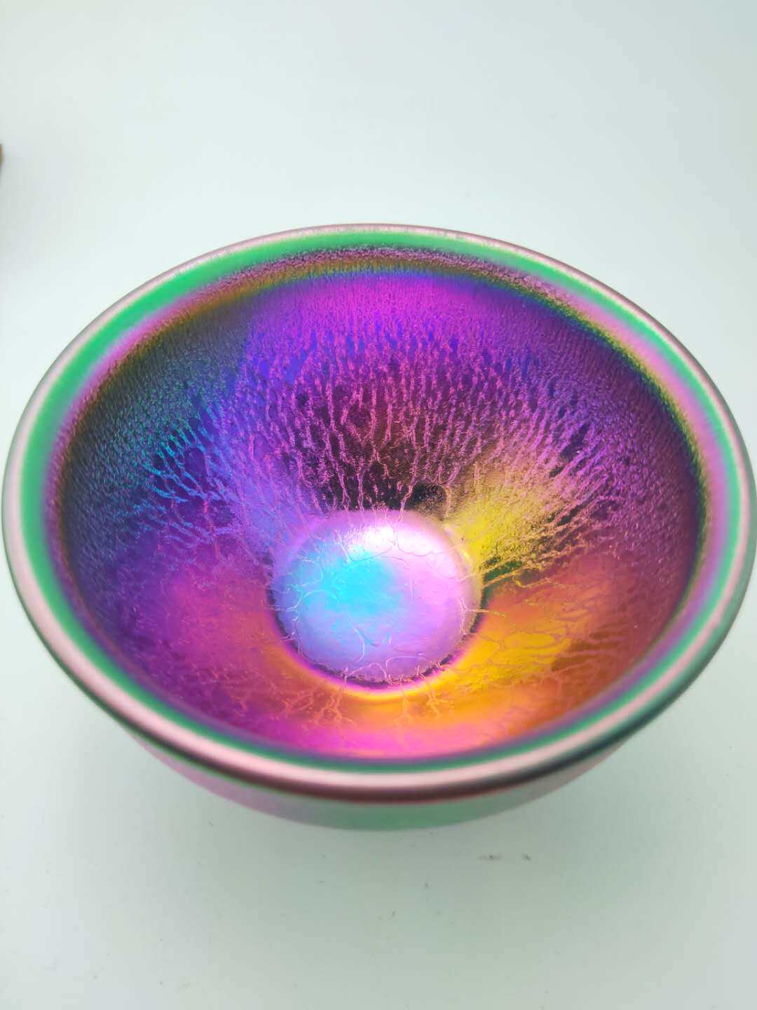 七彩妖姬妖妃建盏茶杯小号主人杯茶盏茶具茶碗建盏