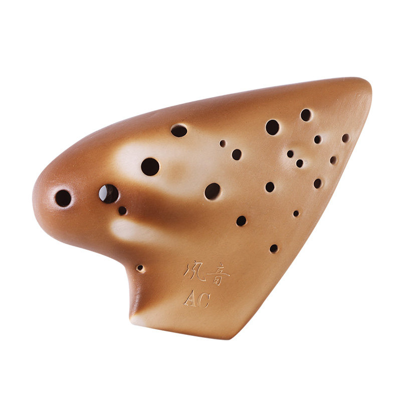 陶笛ac三管复管熏烧演奏小米手工手工制制作陶笛