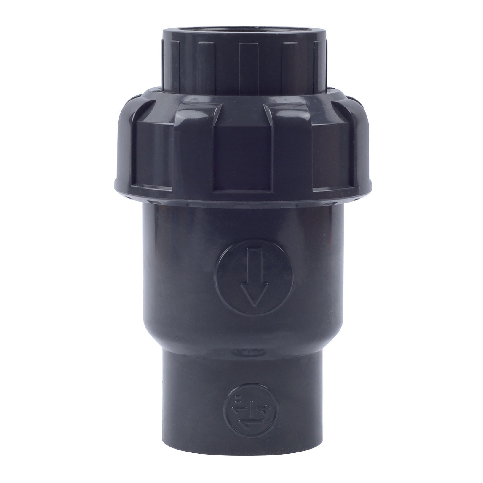 水管upvc球型止回阀美标日标立式逆止中间工业止回阀