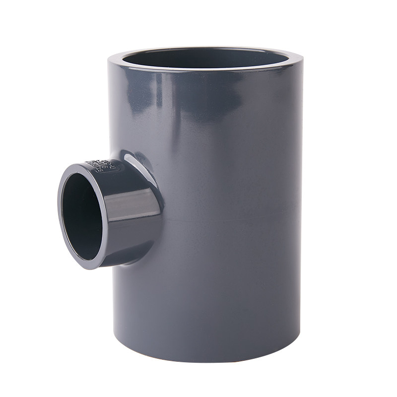 upvc变径三通给水管内插管件接头配件塑料开口三通