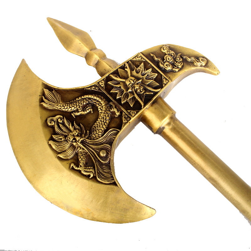 聚缘阁铜斧头大号家居装饰品龙头 优惠推荐