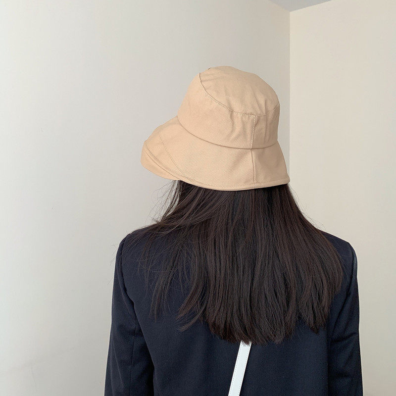 大帽复古渔夫百搭韩国遮阳帽个性大檐日系帽子帽子