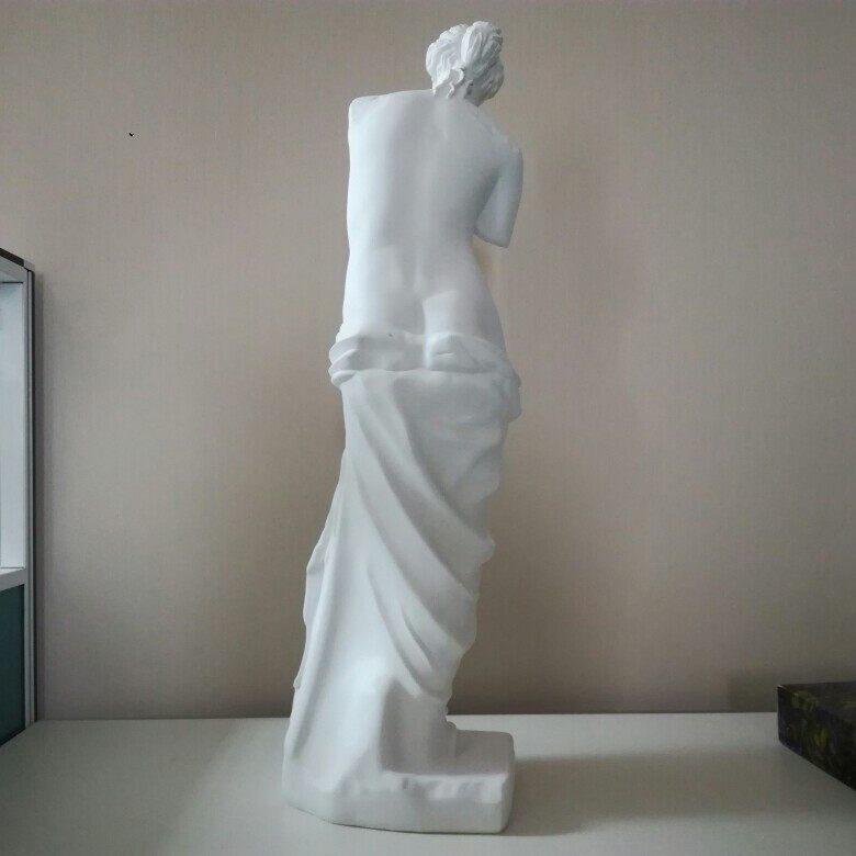 石膏48cm头像素描摆件小维维纳斯全身欧式雕塑石膏像