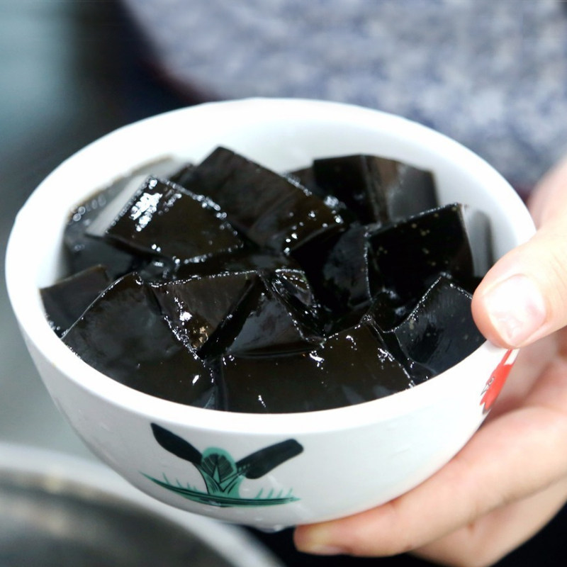 速食黑凉粉50克白凉粉做奶茶果冻布丁烧仙草冻草粉原料