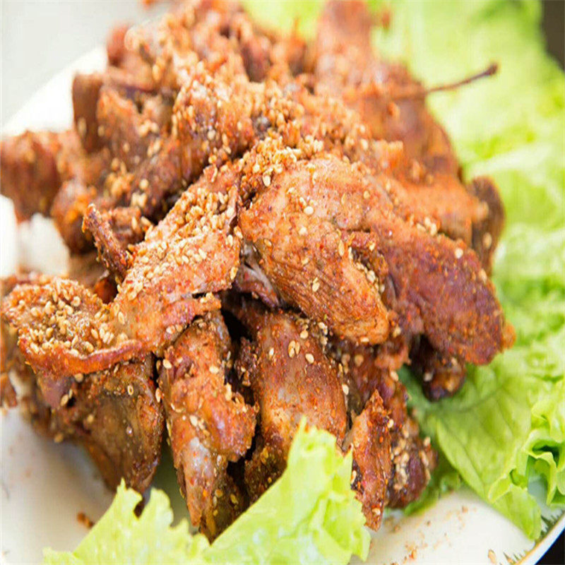 正大熏烤鸡架烤鸡熏鸡架背炸鸡架山东青岛特色小吃真空包装80后
