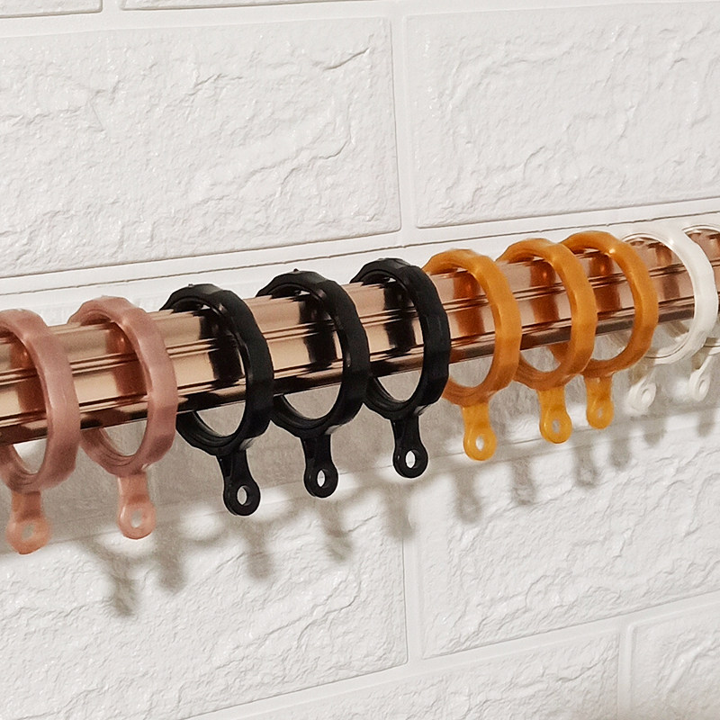 窗帘挂环静音吊环窗帘挂钩环子罗马杆环圈窗帘套环窗帘杆辅料配件