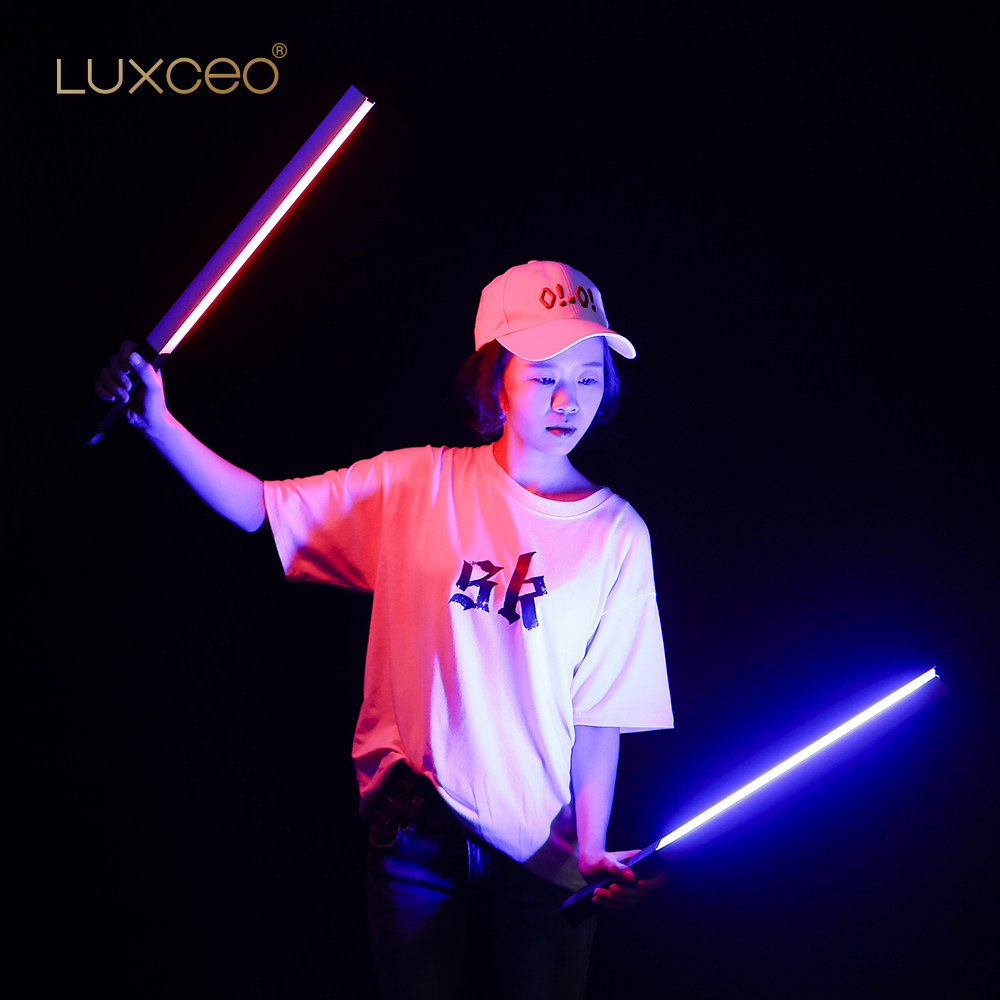 led摄影七彩棒灯rgb彩色补光外拍外拍灯