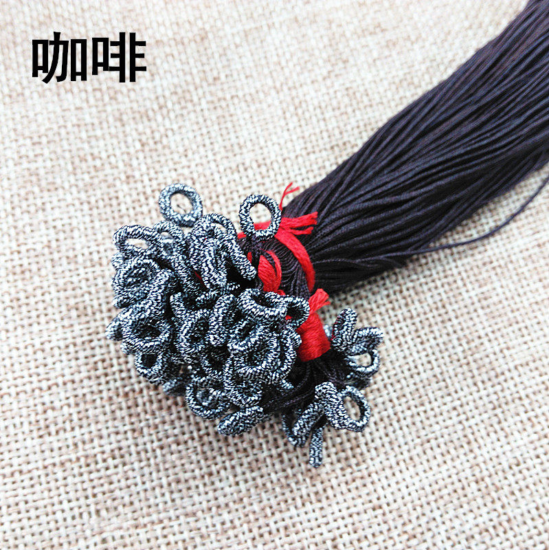银丝真拉圈手工拉圈拉环编绳线圈绕线连接环吊坠绳
