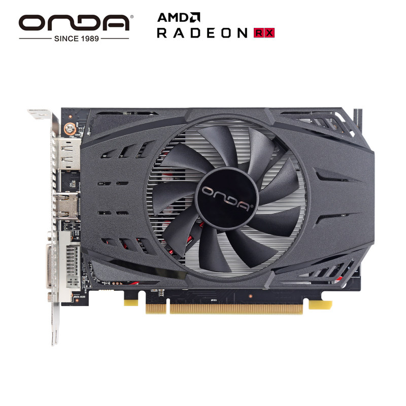 机amd显卡游戏电竞lol显卡rx560典范4gd5台式昂达rx550全新现货