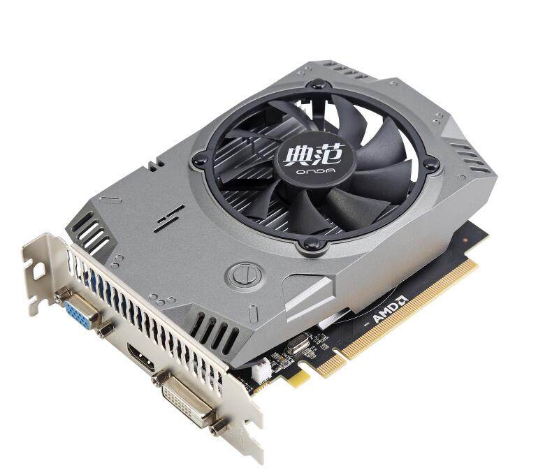 全新/昂达r5 240典范4gd3 hdmi dvi vga全接口lol 4g显存游戏显卡