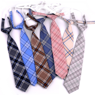 新款 子卡扣领带休闲日系多色 免打结jk领带女制服配饰百搭学院风格