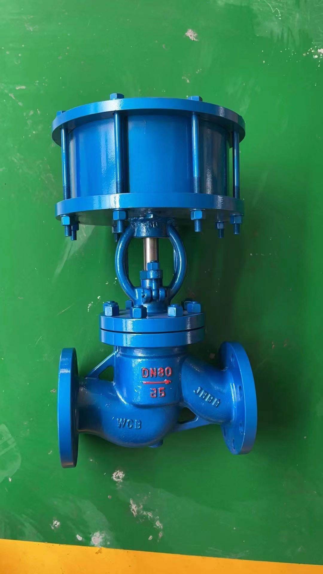 气动截止阀j641h-16c蒸汽导热油空气体防爆断阀dn25截止阀