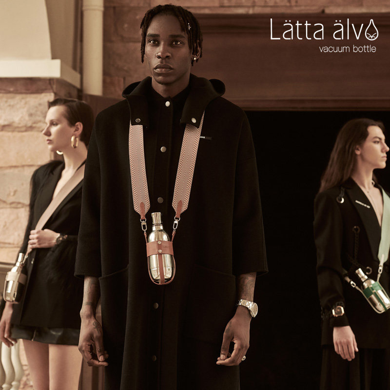 lattaalvor高档保温杯易烊千玺同款水杯女男高颜值可爱大肚杯子