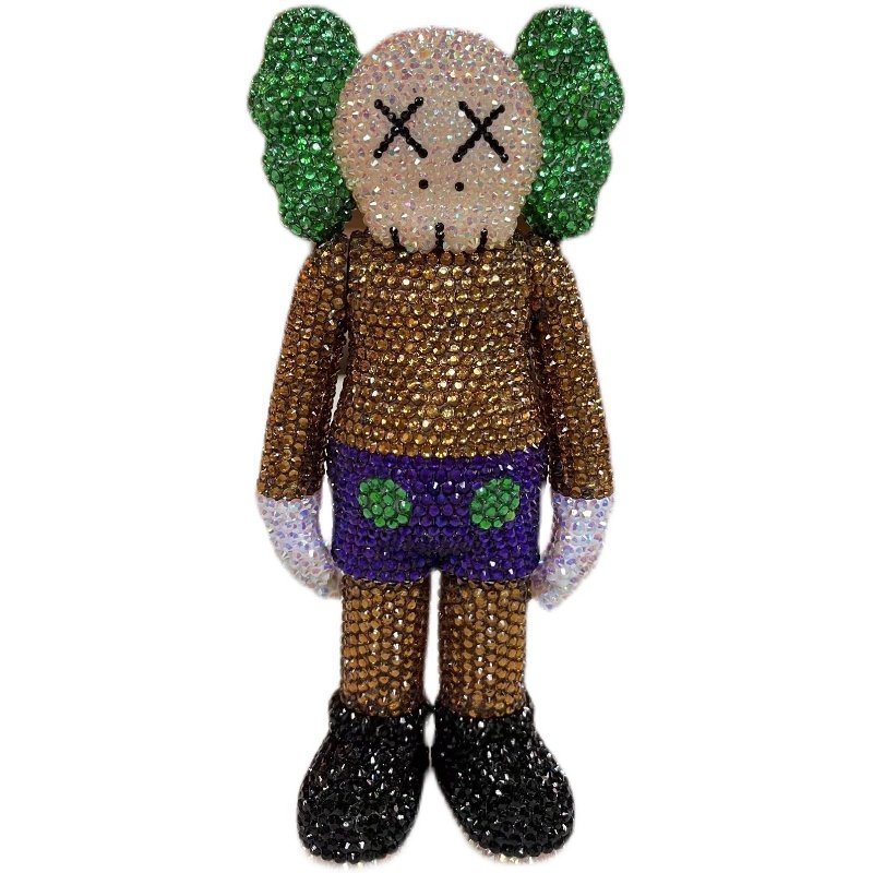 kaws考斯原型笔架xx公仔室内场景桌面手办创意玩偶