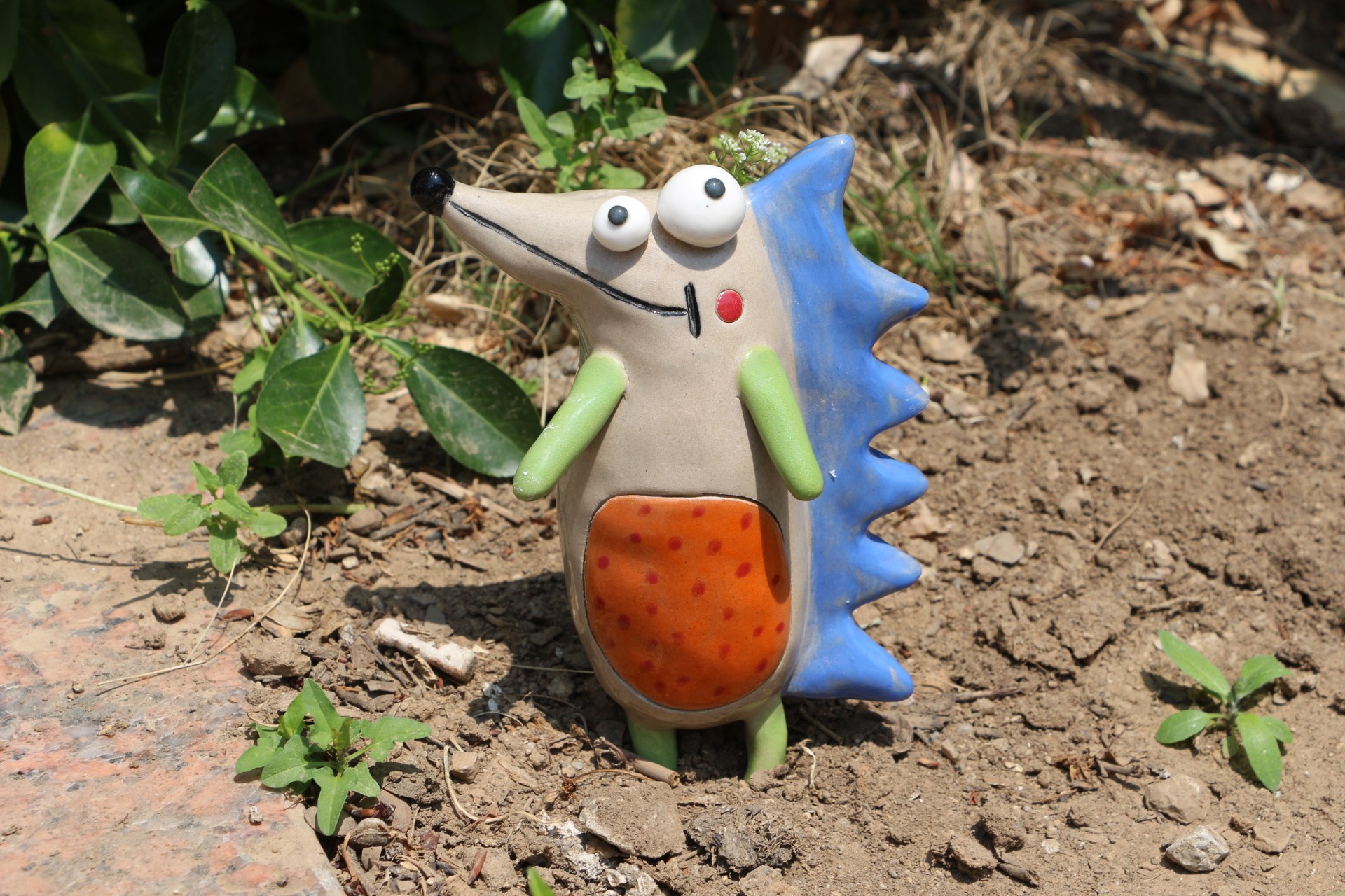 手工陶艺动物创意泥人陶土土娃娃人物陶瓷瓷娃泥人