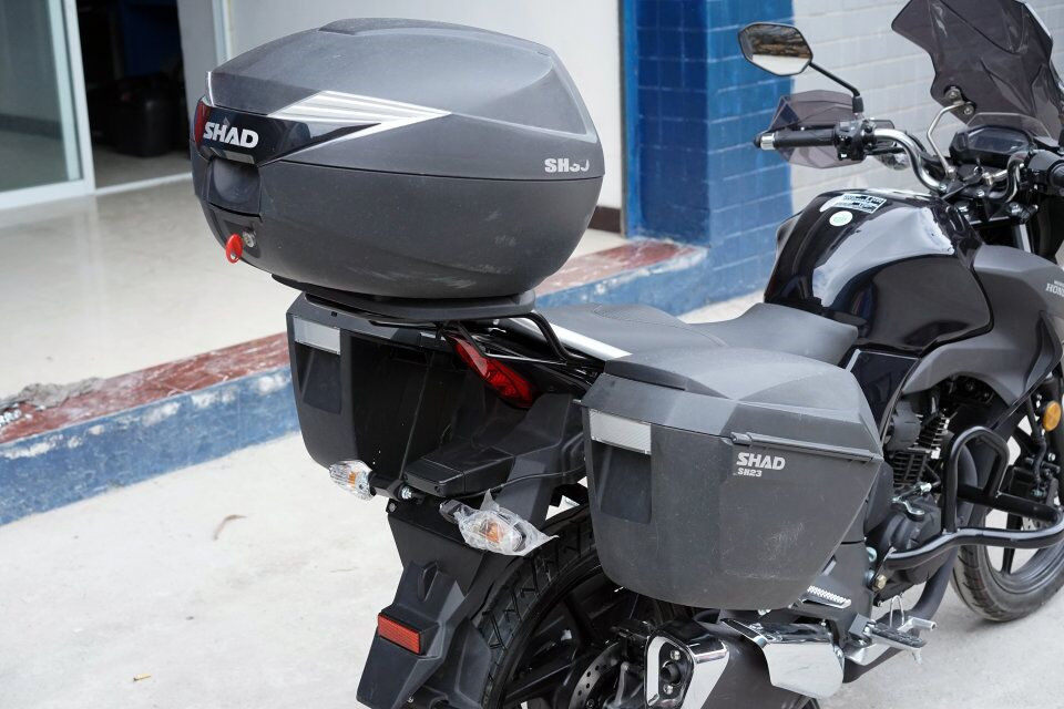 边箱适用于五本新款幻影夏德wh1502侧箱尾rr150改装摩托车尾箱