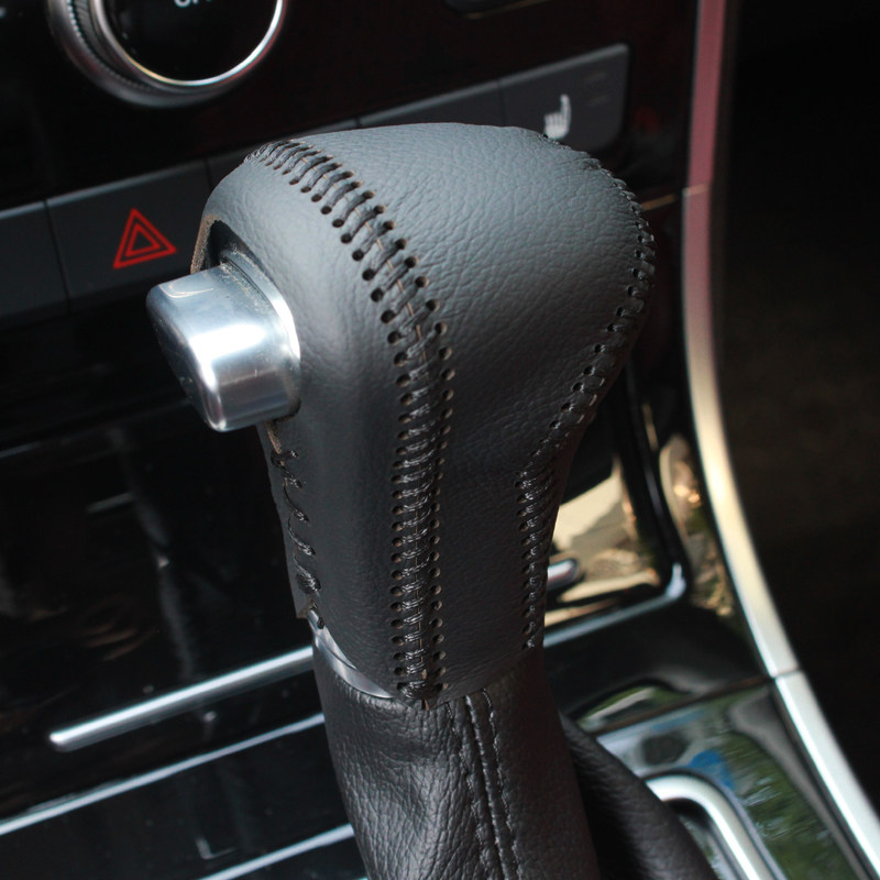 哈佛全新哈弗h6 h4 h2s蓝红标档把套m6 f5档位杆套自动排挡套真皮