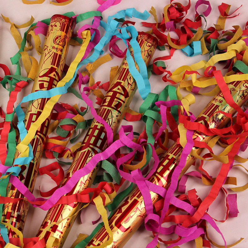 一世缘庆典礼炮开业结婚用品婚礼现场彩带礼花礼花