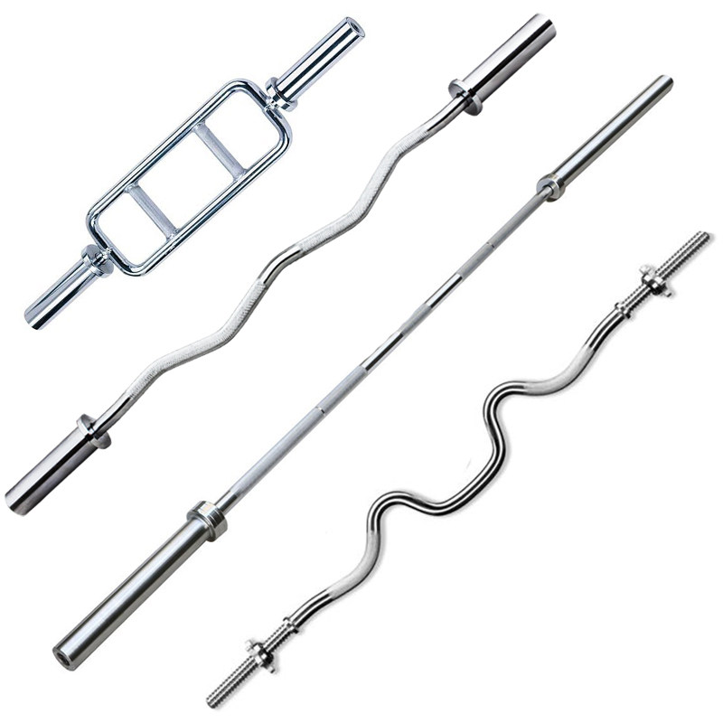 杠铃标准奥杆直杆小曲12m22米通用健身房家用杠铃