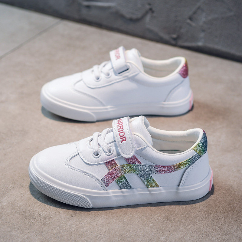 回力童鞋女童鞋子儿童小白鞋2022春秋秋季新款运动鞋