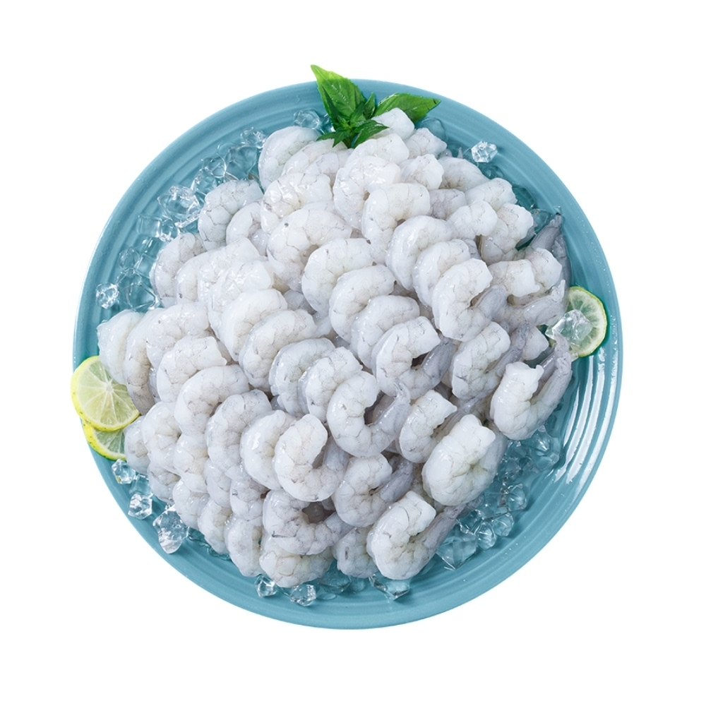 虾仁新虹宝虹宝水产白玉中号2斤装156198只冷冻去虾虾仁