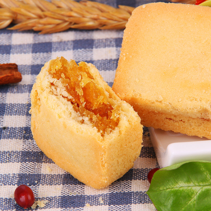 天猫超市徐福记芒果酥184g袋馅柔馅酥零食休闲食品小吃