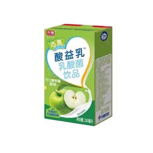 包邮  光明心爽酸益乳乳酸菌饮品可口青苹果原味