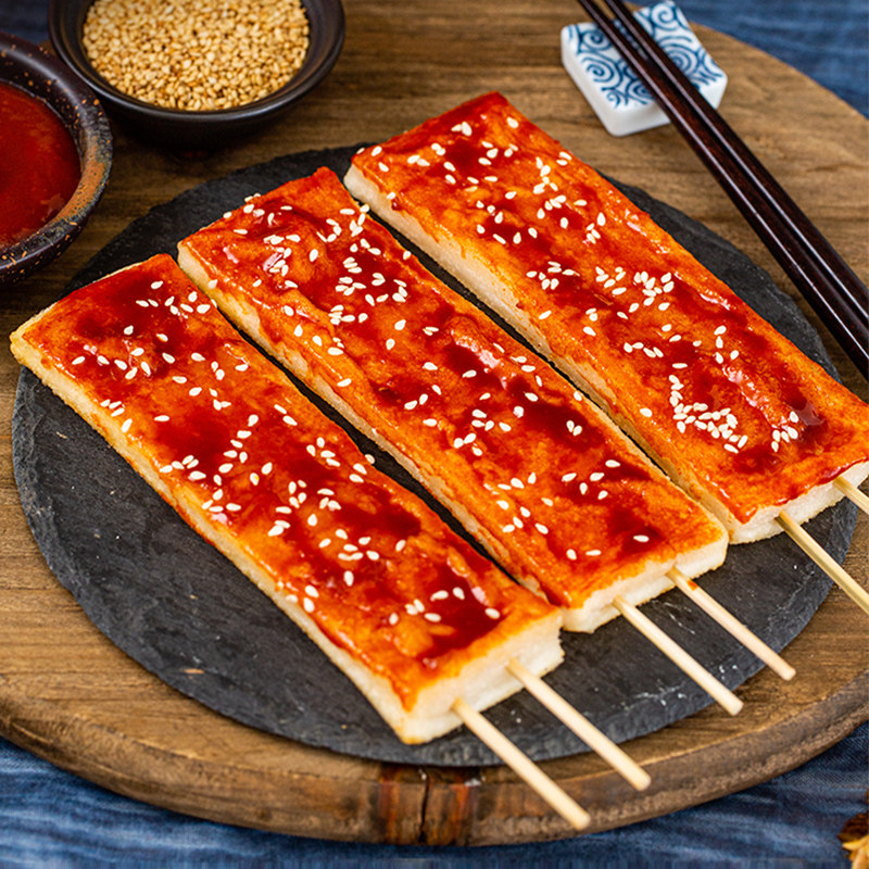 年糕云山韩式水磨手工真空网红白年糕宁波500g年糕