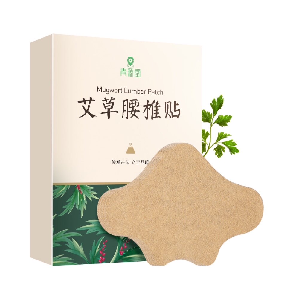 北京同仁堂健康青源堂艾草腰椎贴10盒