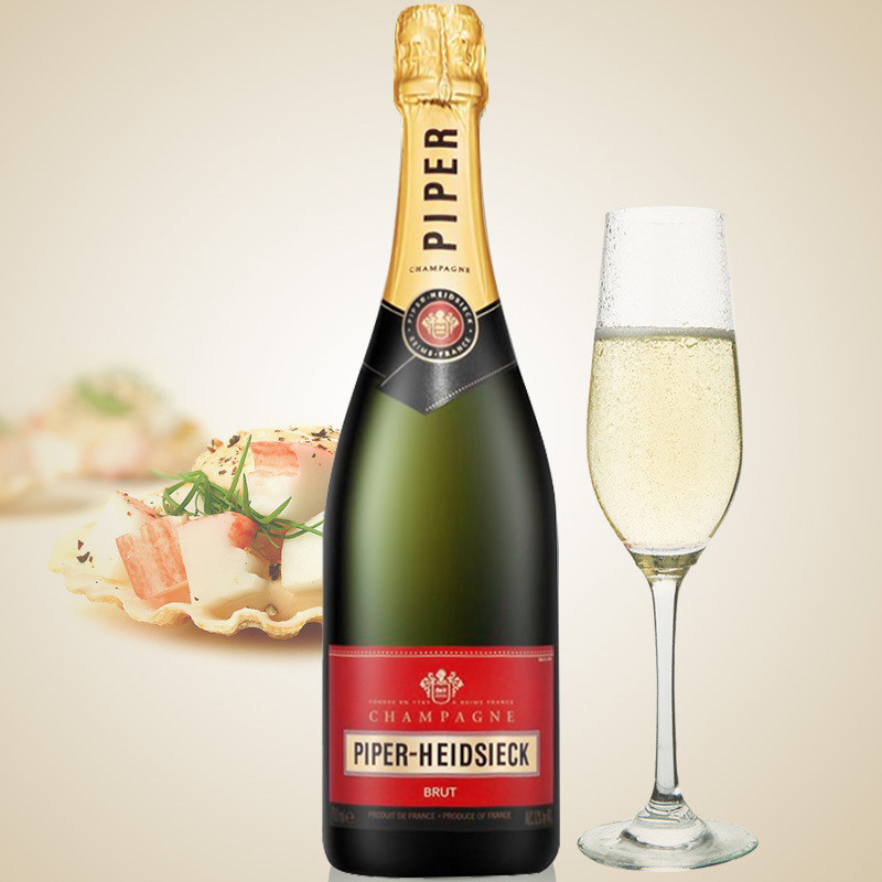 奥斯卡颁奖指定香槟法国进口白雪香槟酒750ml干型起泡葡萄酒