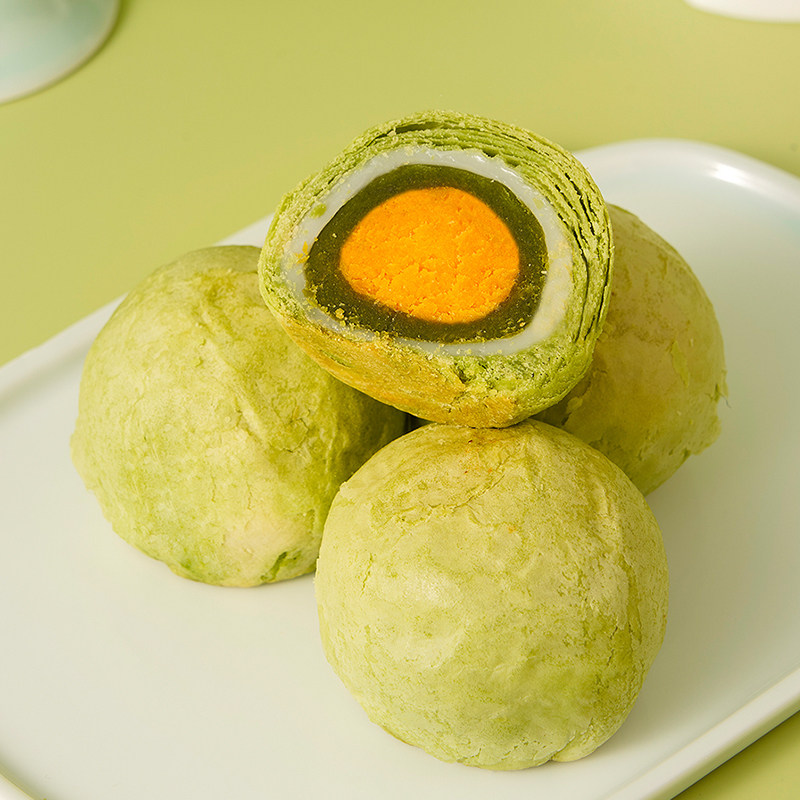 现做现发轩妈蛋黄酥抹茶酥330g休闲食品中式糕点中式糕点
