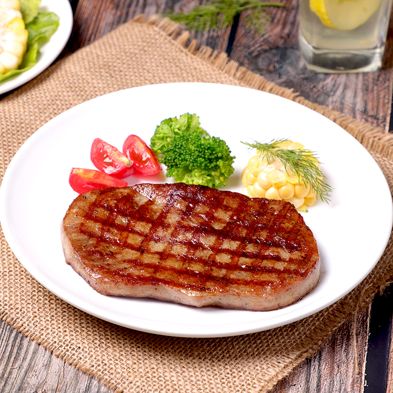 伊赛国产谷饲厚切菲力牛排180g整切微腌牛排