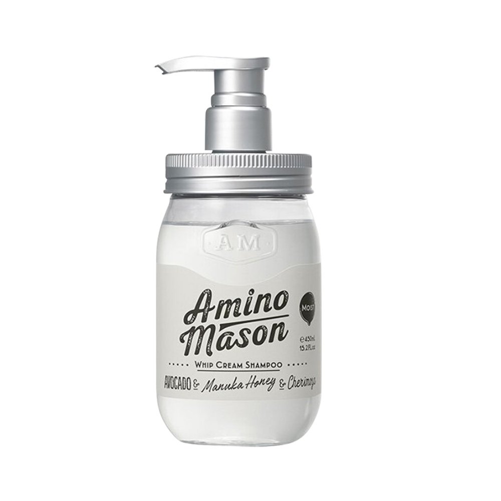 日本进口aminomason洗发水滋养控油去屑氨基酸am洗发露450ml