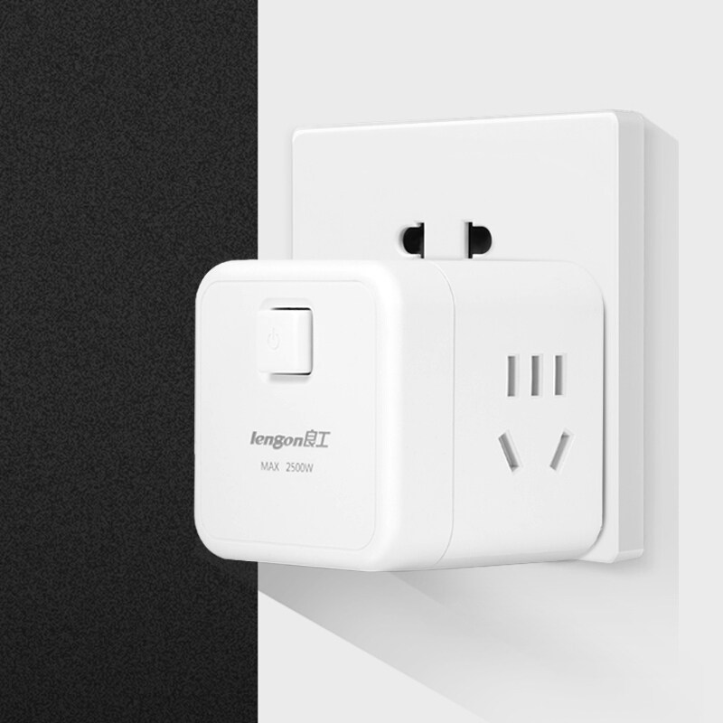 公牛牌插座插排插板家用独立分控开关带长线3/4/6位5米金牛电正品