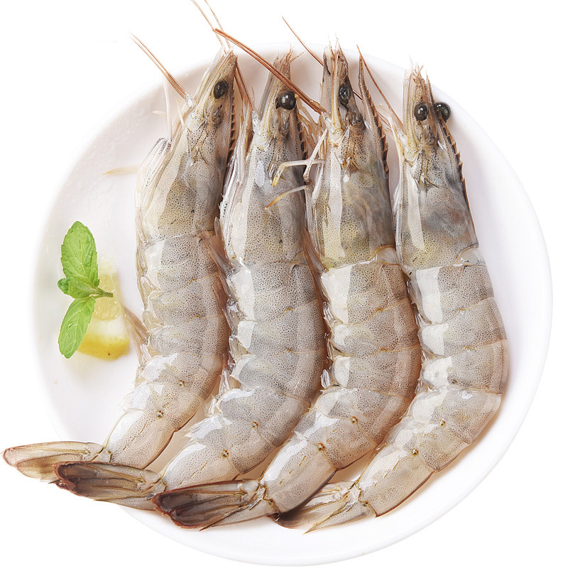 我爱渔海鲜国产生冻白虾整箱净重3斤_热品库_性价比 省钱购