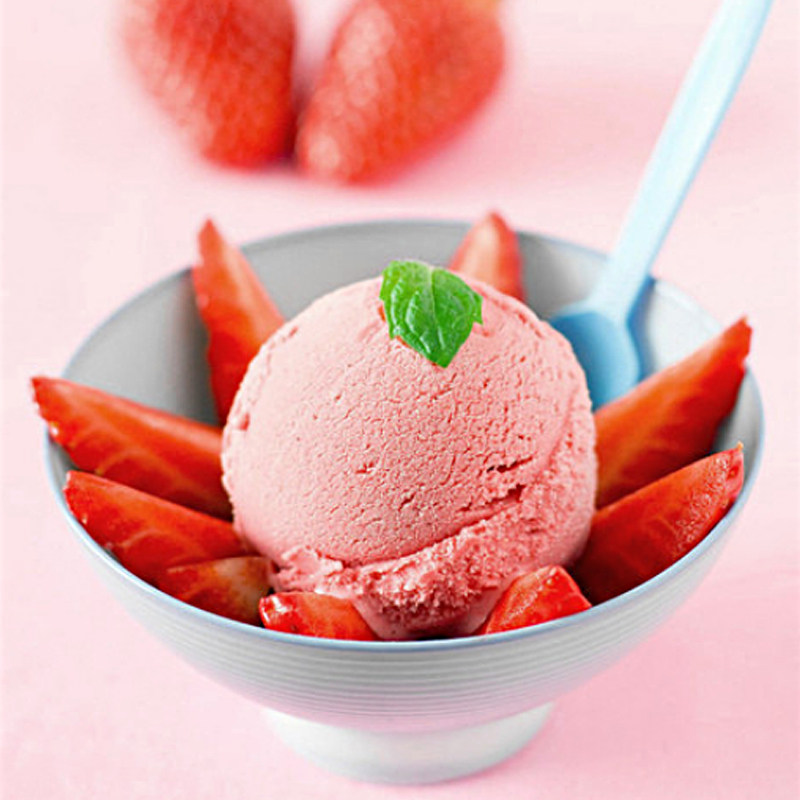 舒可草莓冰淇淋100g可挖硬质冰激淋粉手工雪糕冰淇淋粉
