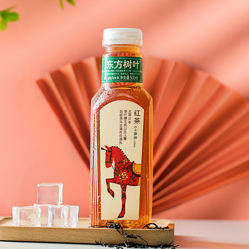 农夫山泉东方树叶红茶500ml15瓶整箱装0糖0卡健康茶饮料