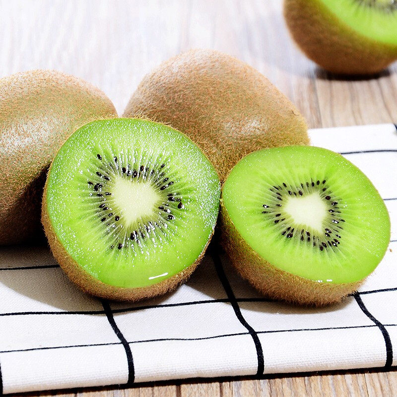 陕西绿心猕猴桃6个装单果90110g新鲜大果奇异果