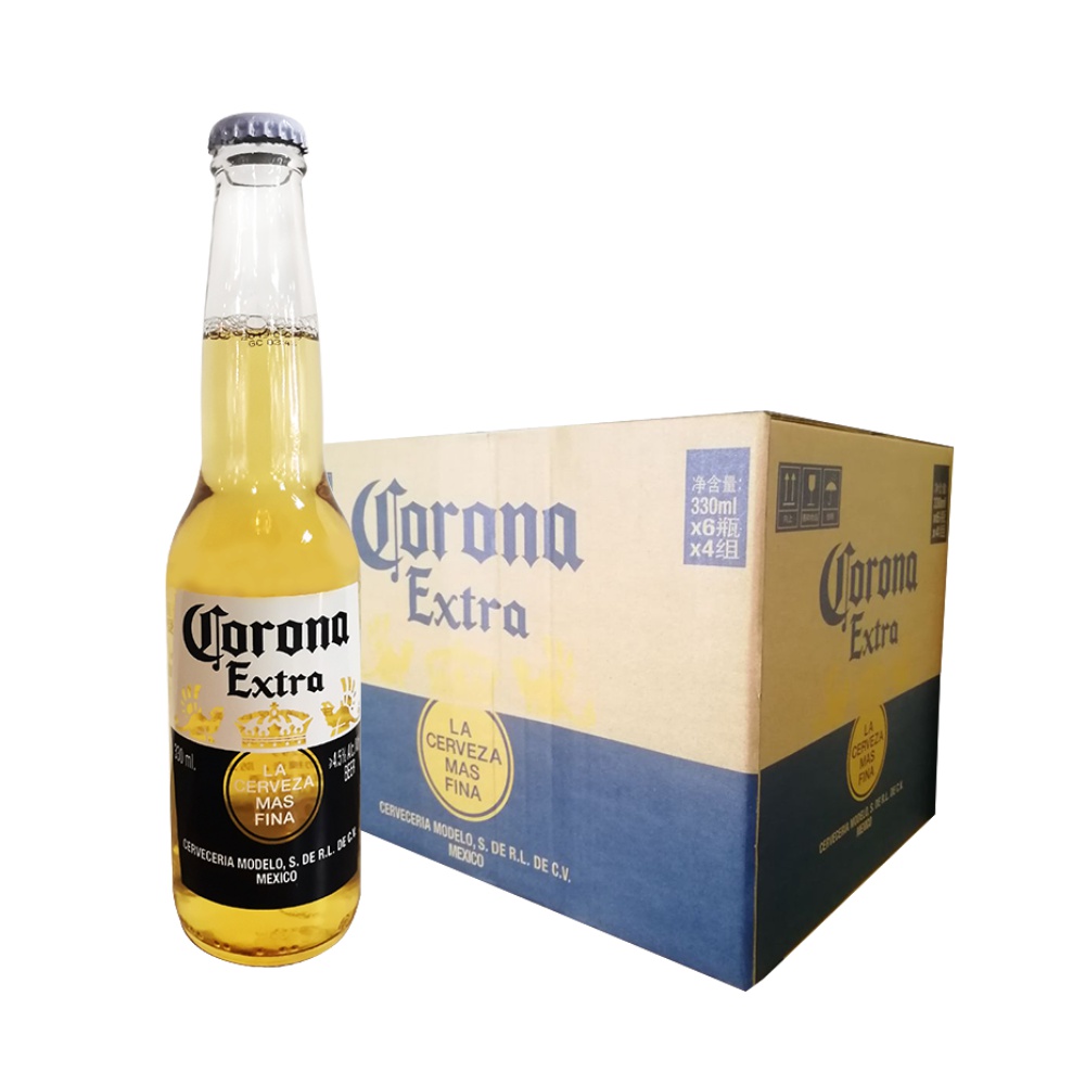 corona科罗娜啤酒330ml24瓶整箱墨西哥特级风味啤酒
