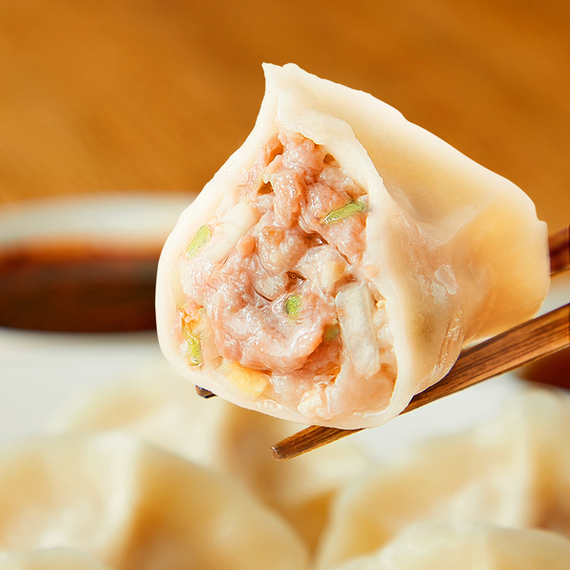 思念打天下猪肉白菜水饺速冻早餐1080gx1速食冷冻水饺