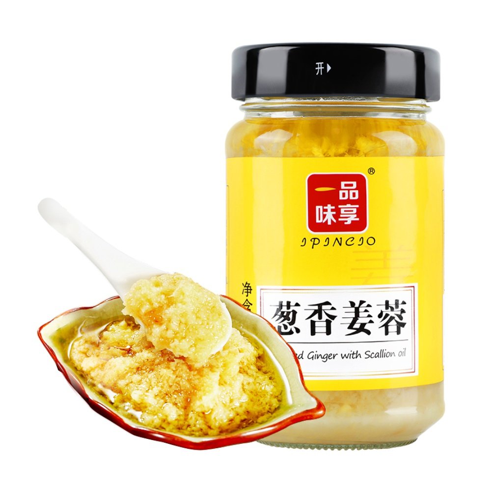 一品味享葱香姜蓉酱225g搭配蒜蓉酱-天猫超市