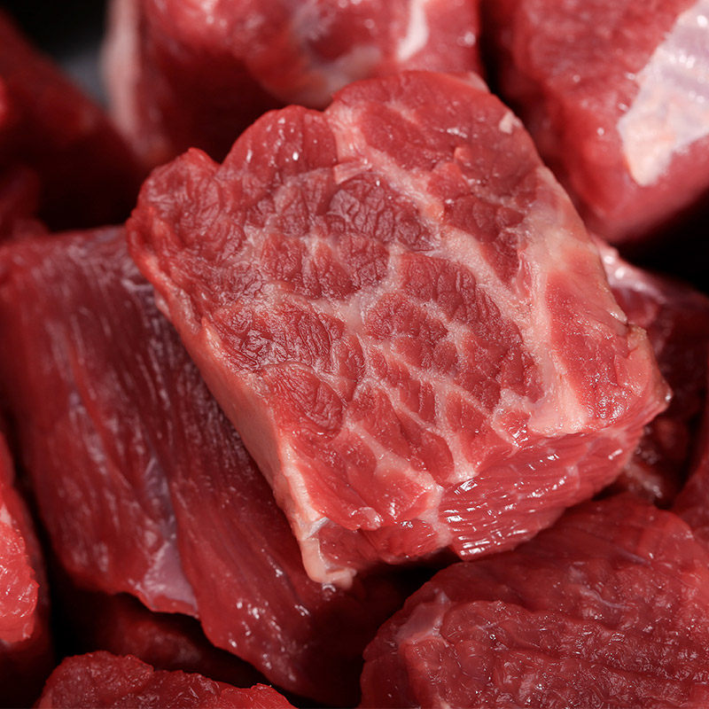 牛肉肉块大庄园国产精选2斤原切嫩牛新鲜生鲜生牛肉